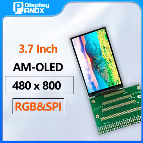 3.7 Inch OLED Display AMS369FG06 480×800 RGB SPI Screen Driver Board Module For Industrial Equipment