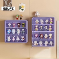 Gslife Transparent Doll and Toy Storage Box Model Storage - Wall Mounted Display Dustproof and Water
