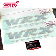 [PP Baojin International] Japan SUBARU WRX STI IMPREZA GC8 Trunk Sticker Set Logo Badge