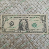 Uang 1 Dolar Amerika USA 1999