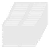 12 A4 Binders Transparent Pockets Can Display Four-Page Files At the Same Time Can Write Anti-Reflec