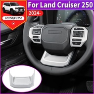 Steering Wheel Decoration paster For 2024 Toyota Land Cruiser 250 1958 Prado LC250 Interior Accessor
