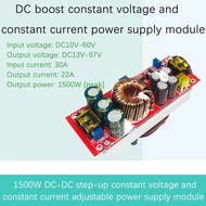 1500w 30a dc-dc bộ chuyển đổi tăng áp 10-60v đến 12-90v tăng áp dòng không đổi mô-đun nguồn điều chỉ