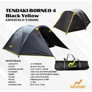 TENDA CAMPING Tent | TENDAKI MOLUCCAS 4 PRO | TENDAKI BORNEO 4 DOUBLE LAYER | TENDAKI | GREAT OUTDOO