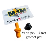 PCV Valve + PCV rubber grommet set universal