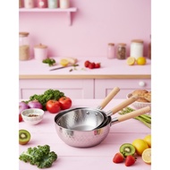 Stainless Steel Milk Pot 16 18 20 22 cm MilkPot/ Capacity 1 L 1.2 L/ 2 L/ 2.2 Liter Boiled/ Stainles