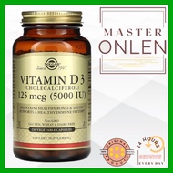 Vitamin D3 5000 iu 240 VegCaps Solgar vit D-3 5000iu Usa D 3 125 mcg