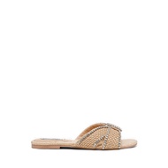Steve Madden รุ่น MIRAH รองเท้าแตะ - สี NATURAL RAFFIA