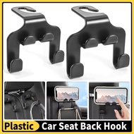 2PCS Car Seat Back Hooks Bag Storage Hooks Car Interior Accessories