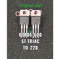 BTA06-600BW = BTA06-600 BTA06-600B BTA06 600 TRIAC ST TO-220 6A 600V Original part