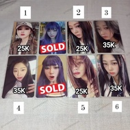 Photocard OFFICIAL AESPA GISELLE KARINA NINGNING