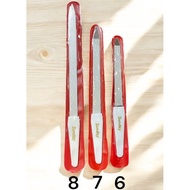 A Dozen Red Files There Are 3 Sizes.