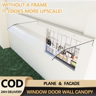 Invisible Awning Without Support Rain Baffle Eave Balcony Transparent Awning Window Charging Pile Aw