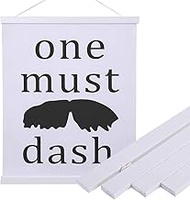 Artmag Magnetic Poster Hanger Frame, 27x40 27x41 27x32 Light Wood Wooden Magnet Canvas Artwork Print