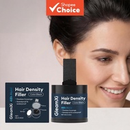 Black Hairline Filling Powder with Ethylhexylglycerin & 1,2-Hexanediol for Seamless Look & Easy Appl