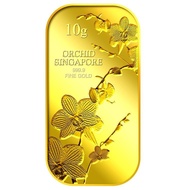 999.9 Pure Gold | 10g SG Orchid (Series 1) Gold Bar