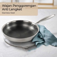  ️RCHMDSHPYS Cookware Non-Stick Stainless Steel Frying Pan - 316
