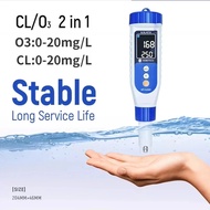 2 in 1 Pen Type Dissolved Ozone Meter 0-20mg/L Portable Residual Chlorine Detector CL O3 Ozone Detec
