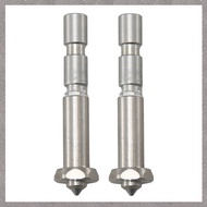 [M G L O] 2PCs 0.4mm Nozzle for 3 Max Hardened Steel Nozzle for 3 Max Combo Quick Swap Nozzle for 3 