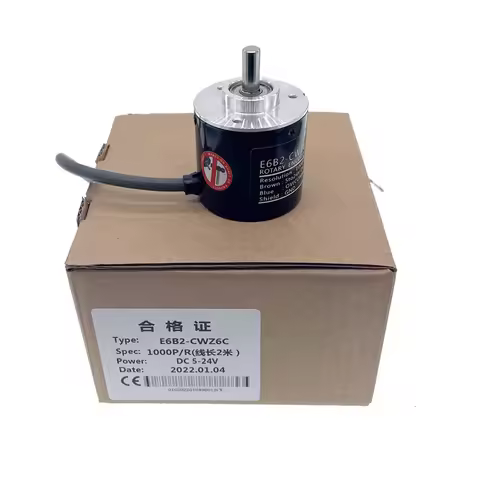 NEW Rotary Encoder E6B2-CWZ6C 10 20 30 40 50 60 100 200 300 400 500 600 800 1000 1024PR 1200PR 5to24