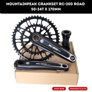 MOUNTAINPEAK CRANKSET RC-200 ROAD 50-34T x 170mm