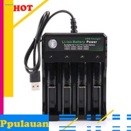 <COD> Universal Smart Rechargeable Li-ion Battery Charger for 18650 18500 16340 14500