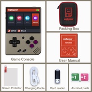 MIYOO Mini Plus เครื่องเล่นเกมพกพาสไตล์เรโทร หน้าจอ IPS ขนาด 3.5 นิ้ว ระบบ Linux เครื่องเล่นวิดีโอเก