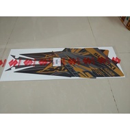 Striping Satria Fu 2014 Hitam Gold Limited Original SGP