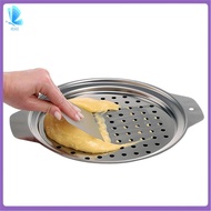 Stainless Steel Spaetzle Maker Lid with Scraper Traditional German Egg Noodle Maker Pan Pot Spaghett
