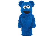 Bearbrick x Sesame Street Cookie Monster Costume Ver. 1000%
