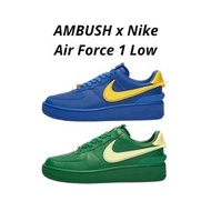 👟AMBUSH x Nike Air Force 1 Low 藍色/綠色 男女通用款式