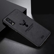 LANLIN ผ้ากวาง Soft เคสโทรศัพท์สำหรับ Vivo Y20 Vivo Y20 S Vivo Y20 I รูปแบบซิลิคอน TPU ผ้า Texture ฝ