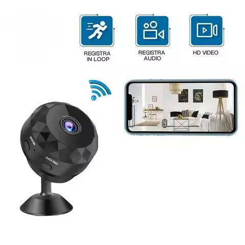 ​​A9 1080P HD Wifi Mini Smart Home Wireless Security Surveillance Camera Camcorder Night Vision Moti