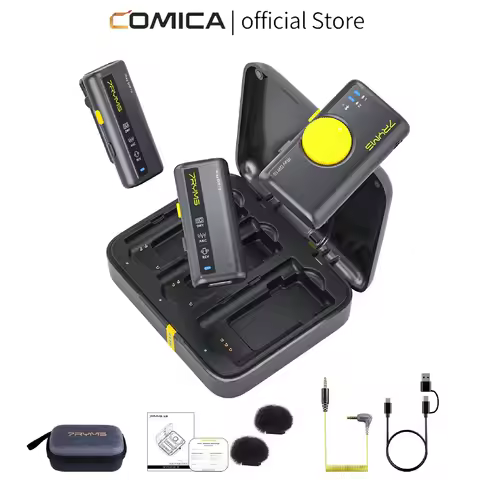 7RYMS iRay DW10 Mini Multi-functional Wireless Microphone for Camera Smartphone Computer Vlog Live S