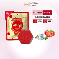OHANA Vitamin Soap with Tomato Exctract, Niacinamide, Kojic Acid and Peppermint (17g)