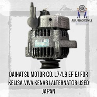 Daihatsu Motor Co. L7/L9 EF EJ FOR KELISA VIVA KENARI ALTERNATOR USED JAPAN