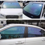 ☁1M x 3M VLT 85% Clear Purple-light Chameleon Windscreen Foils Car Window Tint Windshield Color W✚