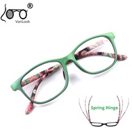 Floral Reading Glasses Women's Spectacles Grade Presbyopia Degree Eyeglasses Frame for Near Farsight