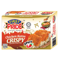 First Pride Spicy Crispy Chicken Katsu 320G ( 辣味日式炸鸡排 / Ayam Katsu Rangup Pedas )