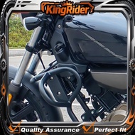 Thickened Widening Crash Bar Bumper For QJMOTOR SRV 125 300 350 400 SRV250AMT SRV550ST SRV600V Flash