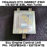Mitsubishi GTO 3000GT Z16A V6 6G72 3.0L Non Turbo Ecu Engine Control Unit PN: E2T61475 / MD310343 En