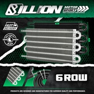 Oil Cooler Kit Billion Gear Panel Set With 6-Row Line