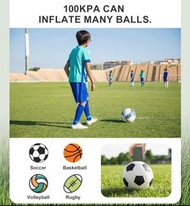 便攜 3000mAh USB 充電式氣泵快速充氣放氣帶迷你風扇和 LED 燈 sisckp Portable 3000mAh USB Rechargeable Air Pump for Rapid I