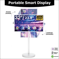 MEKI QUIMI Portable Smart Interactive Display Screen Mobile TV 24 (23.8) or 32 inch