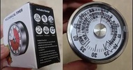 廚房計時器 無需電池 白色 機械計時器 磁吸 倒數 含原包裝