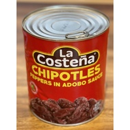 La Costena Chipotle Pepper in Adobo Sauce 2.9kg - Mexico