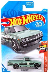 2018 50th Anniversary HW Hot Trucks Datsun 620 9/365, Pale Green