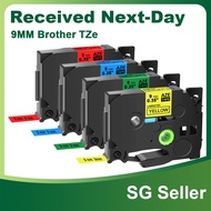 Compatible Brother TZe Tape Label 9mm TZe221 for P-Touch PT-H107 PT-H100 PT-H110 D200 Label Printer