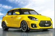 1/10 RC Suzuki Swift sport Yellow painted (M-05) TAMIYA 58679