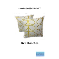 THROW PILLOW 16X16 INCHES bantal tidur